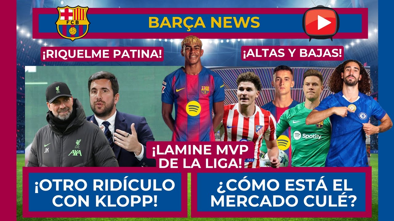 🔵🔴 &iexcl;ACTUALIDAD DEL MERCADO DE FICHAJES! 🔴🔵 &iexcl;RIQUELME CUENTA AHORA EL BULO DE KLOPP!