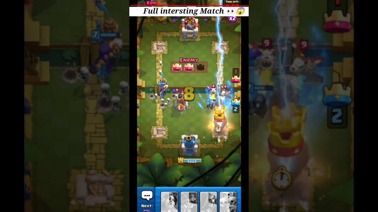“Perfect Defense + Deadly Attack | Clash Royale Pro Match” 