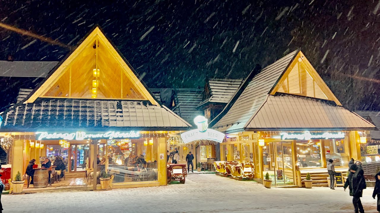 Zakopane Styczniowy Atak Zimy – 40 cm Śniegu! Ceny na Krupówkach 2025 | Kawiarnie i Street Food