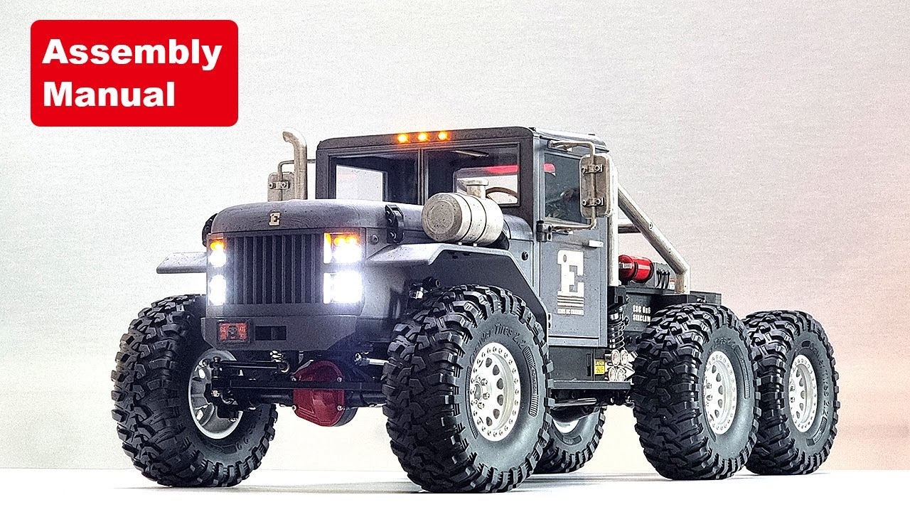 3D Printed D.I.Y RC CAR _ESC 6x6 MK1_ 