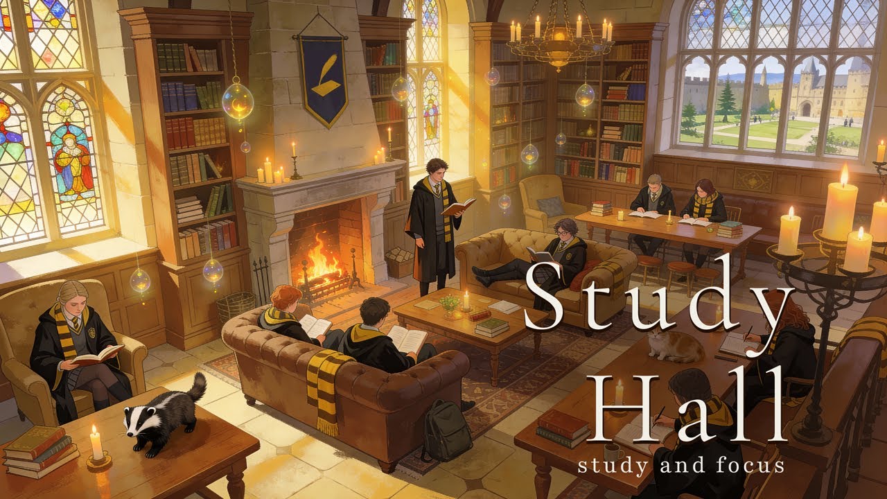 Study Hall | Study and Focus | Relax Music Ambience