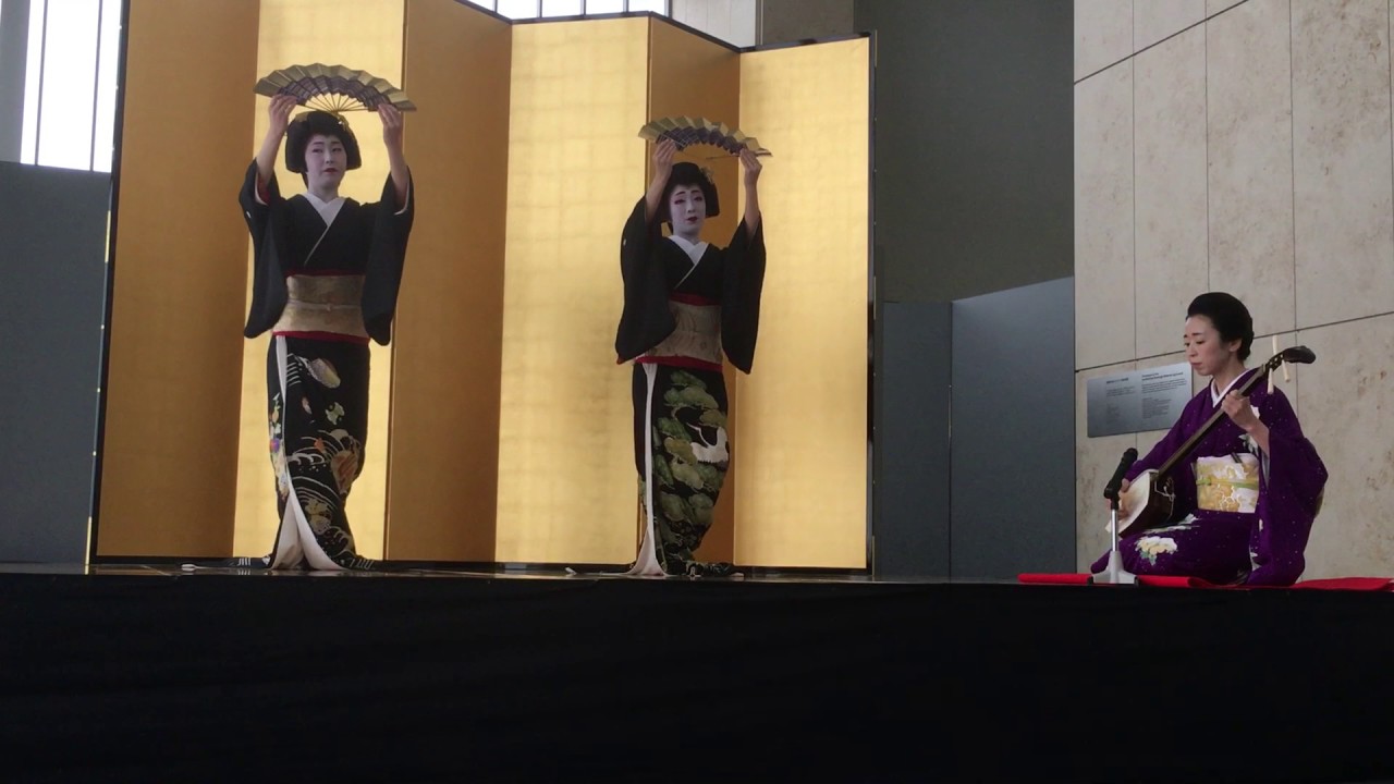 春の舞　京都国立博物館（祇園甲部・槇子さん、千紗子さん、佳つ扇さん、朋子さん）