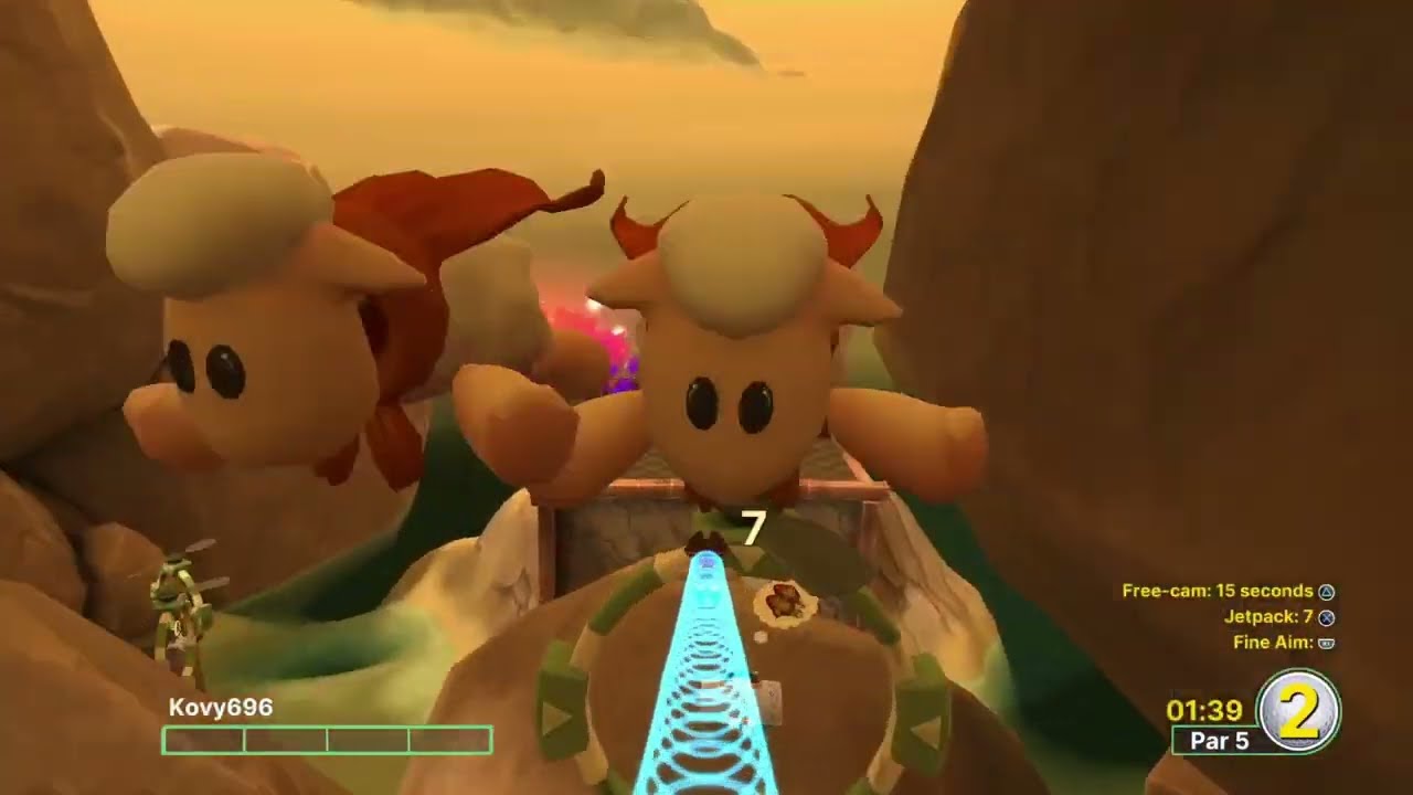 Golf with your Friends: Worms - Under par Trophy #golfwithyourfriends #ps4trophies #gaming