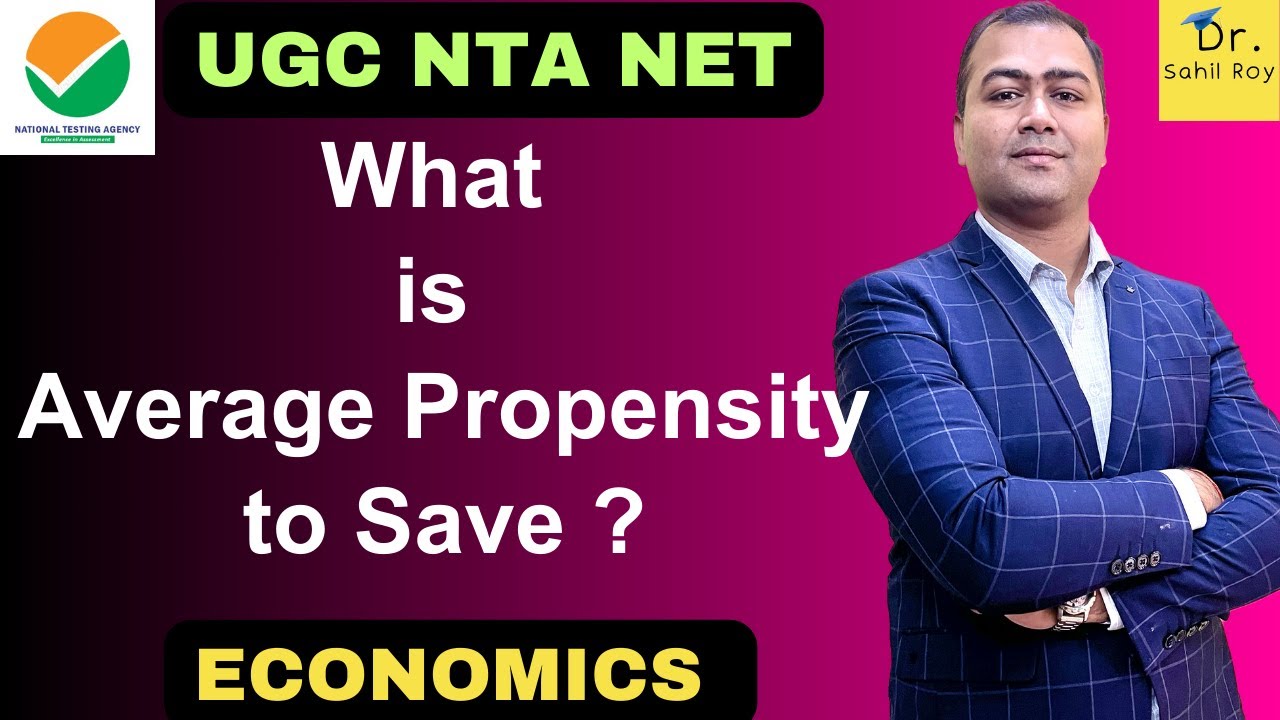 Average Propensity to Save | What is Average Propensity to Save ? | Dr. Sahil Roy