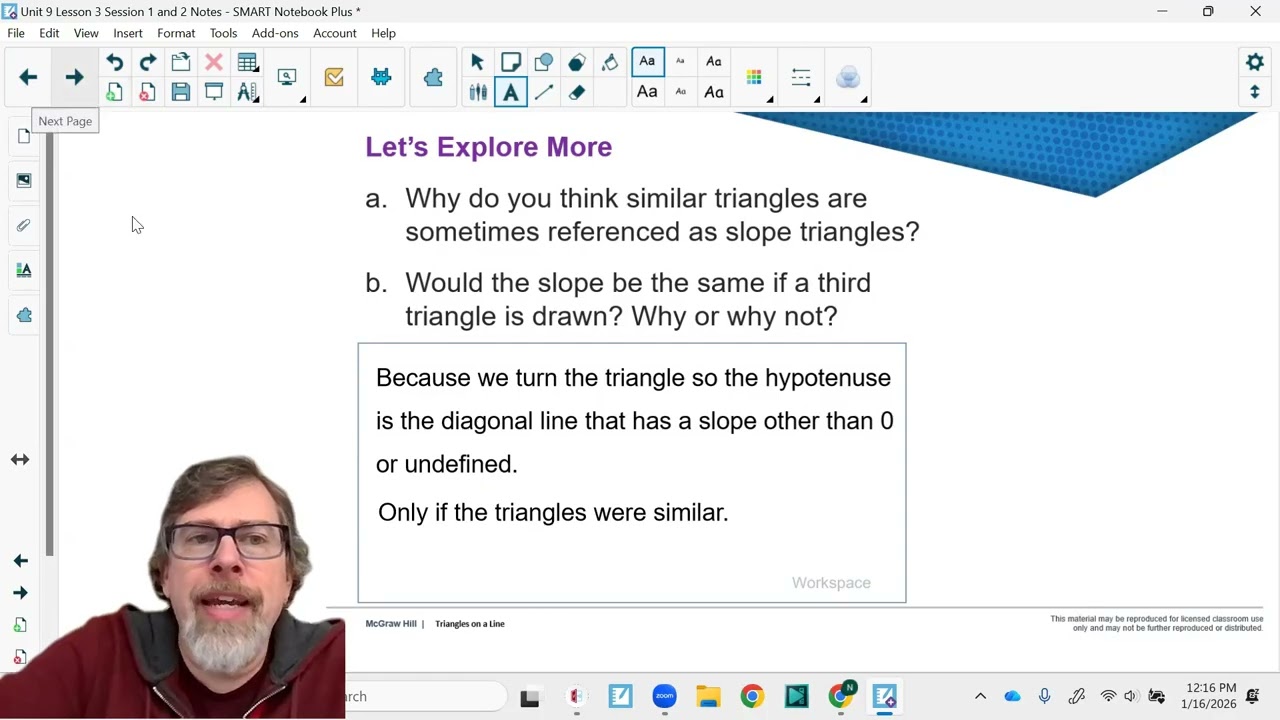 McGraw Hill Pre-Algebra  Unit 9 Lesson 3 Session 1 & 2 Video