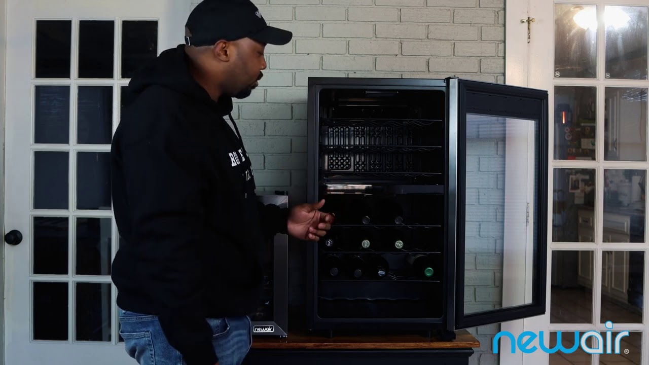 Product Review | NewAir 43 Bottle Dual Zone Wine Fridge | RonRealTV