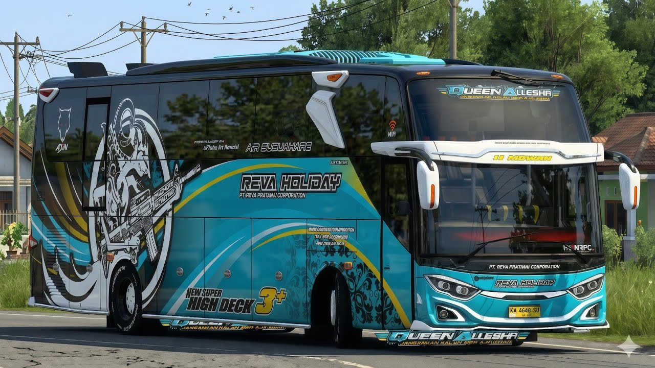 SHARE❗️❗️❗️KODENAME JB3  SD-V JB3 MN X RPC X FAIZ || BUSSID VERSI 4.2