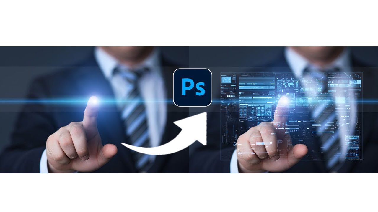 Transform Images into Transparent Interfaces in Photoshop  Touch Screen Interface in Photoshop