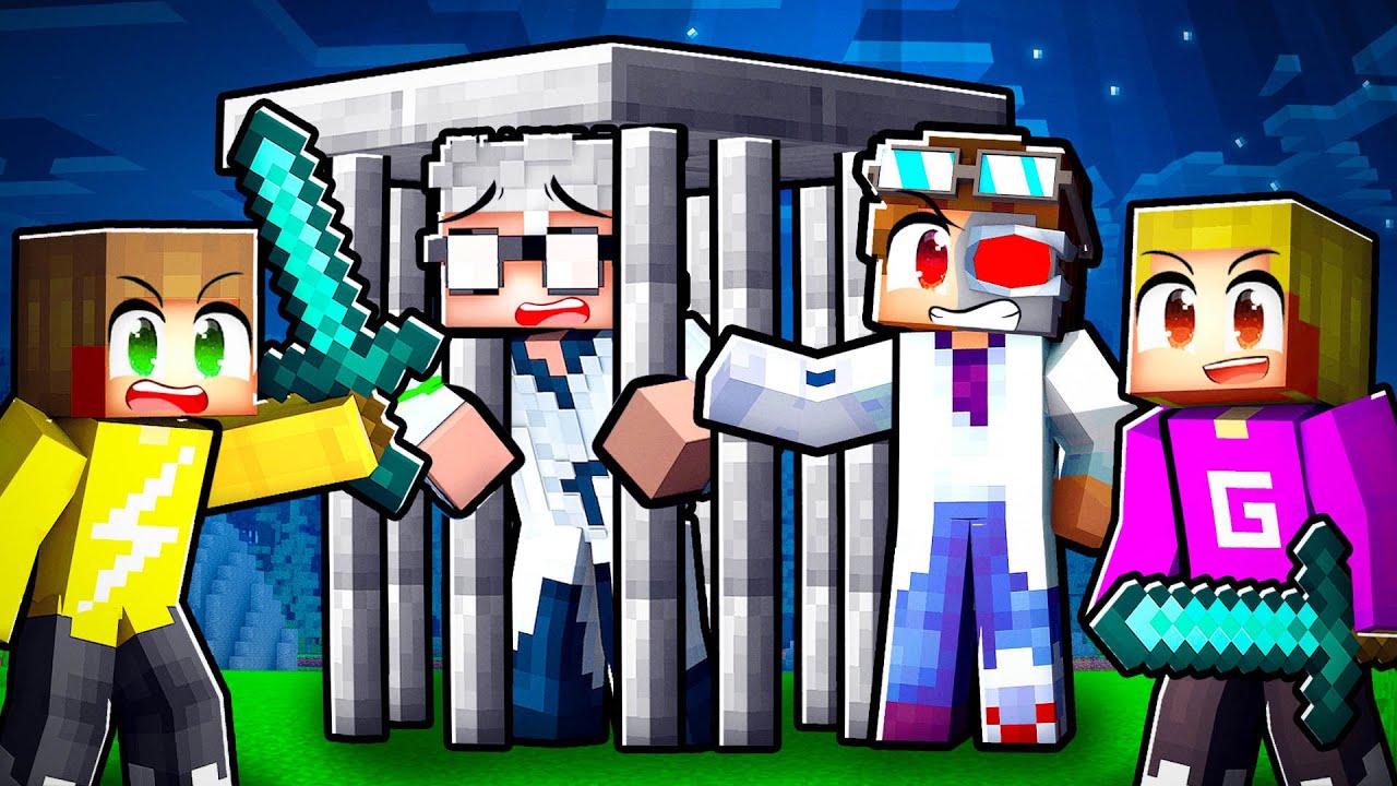 Professor Bevrijden In Minecraft! (Survival)