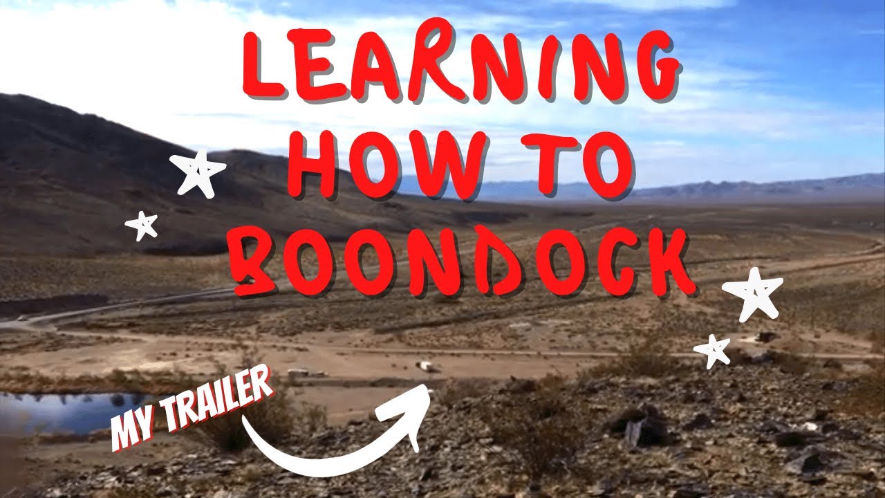 How I learned to boondock in the desert! Will I survive? RV nomad life