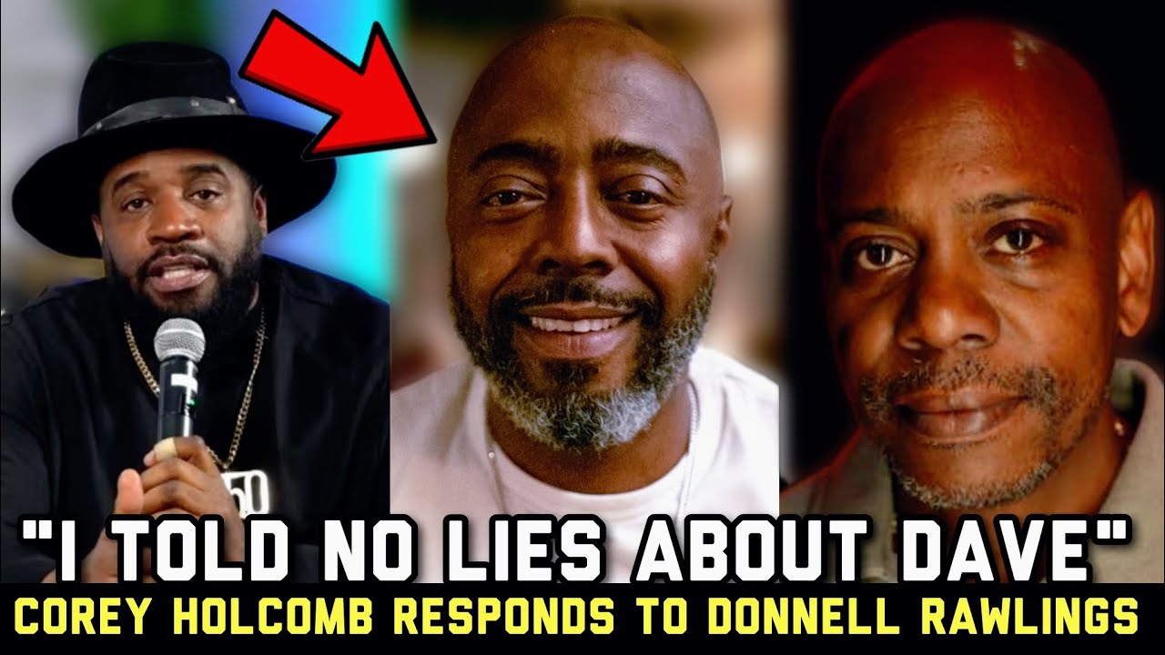 Corey Holcomb Responds To Donnell Rawlings Defend Dave Chappelle On TMZ After Heated Exchange