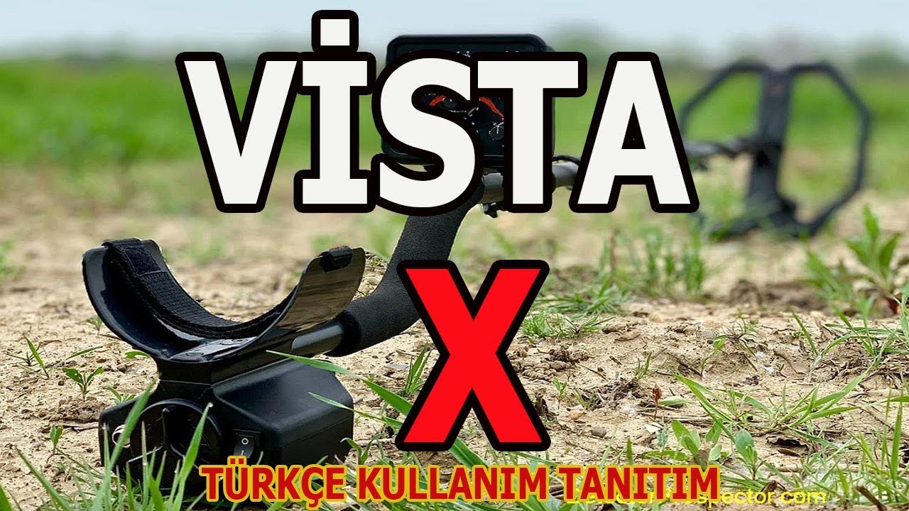 Vista X Dedektör Türkçe Kullanımı Mega Dega Dedektör