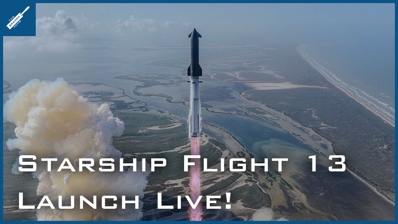 Прямая трансляция запуска SpaceX Starship: полет 13!