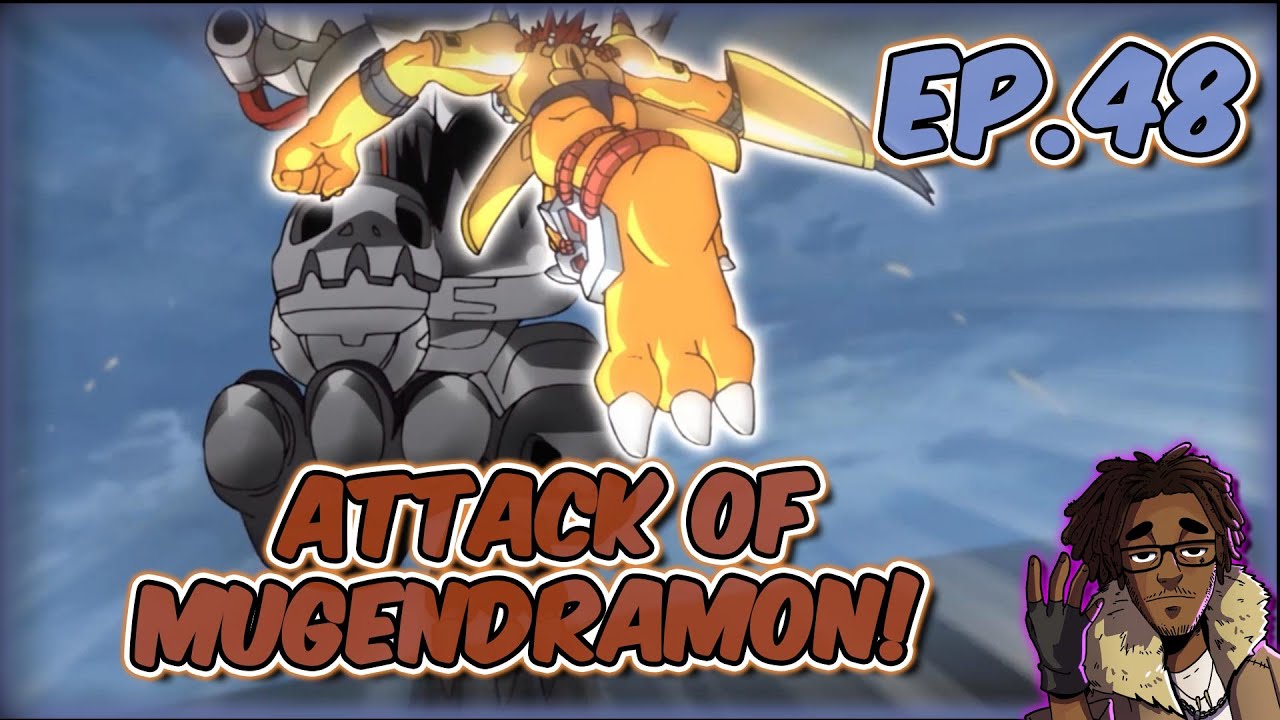 Mugendramon takes the field| Wargreymon vs Mugendramon!