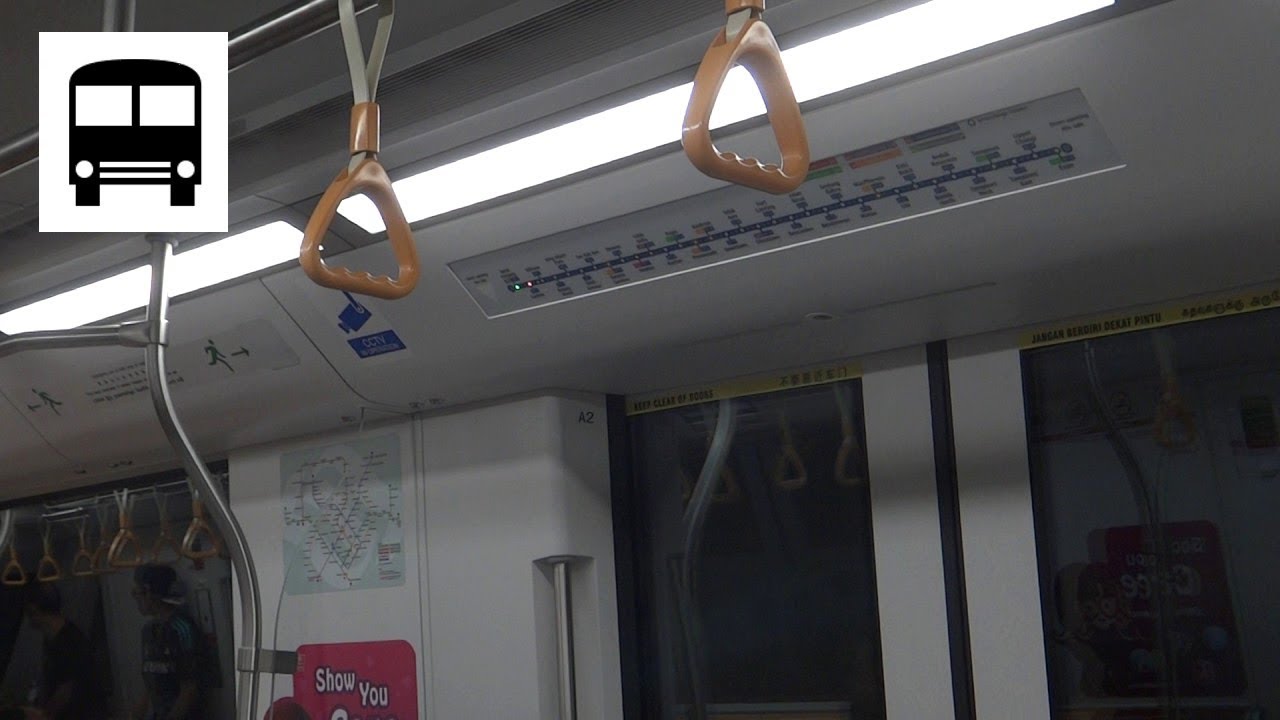 SBS Transit C951 CNR Changchun/Bombardier Movia (LED) - Hillview to Cashew (Downtown MRT Line)