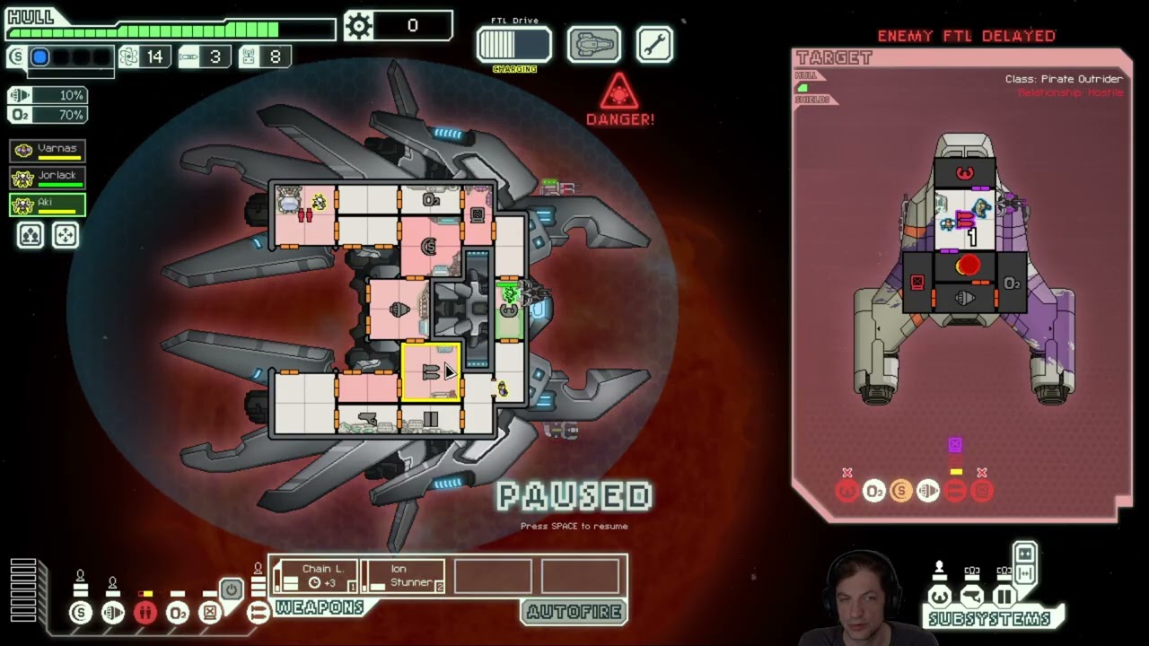 Lanius A Run 3: FTL Hard Mode w/Pause