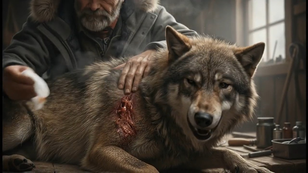 You Won't Believe What Happens When You Save a Wounded Wolf in Alaska #wildliferescue