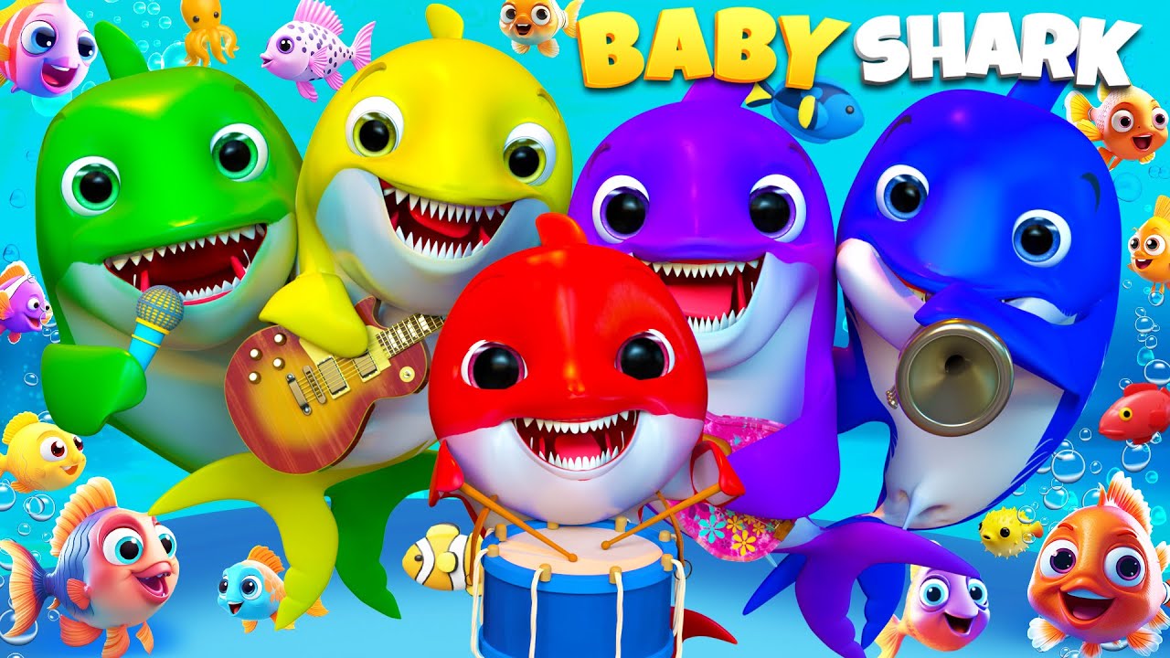 Underwater Fun with Baby Shark 🎶🐬 - Baby songs - Nursery Rhymes & Kids Songs - Coco Mama