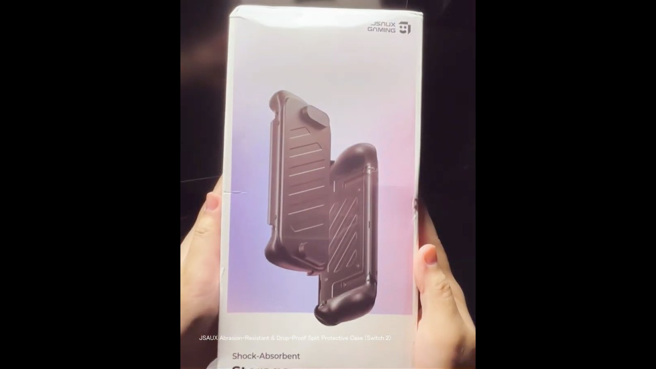 JSAUX Abrasion-Resistant & Drop-Proof Split Protective Case (Switch 2)