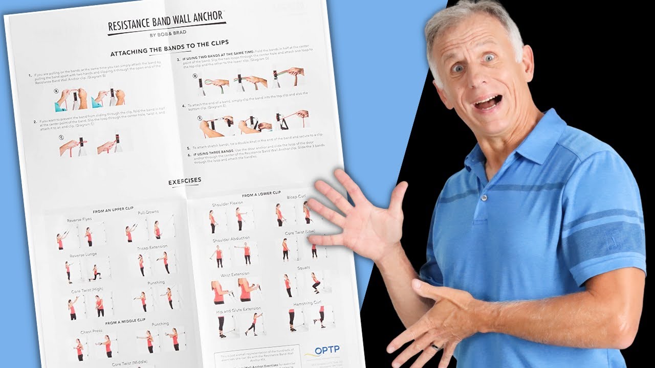 The Bob & Brad Workout Anchor & Exercise Bands