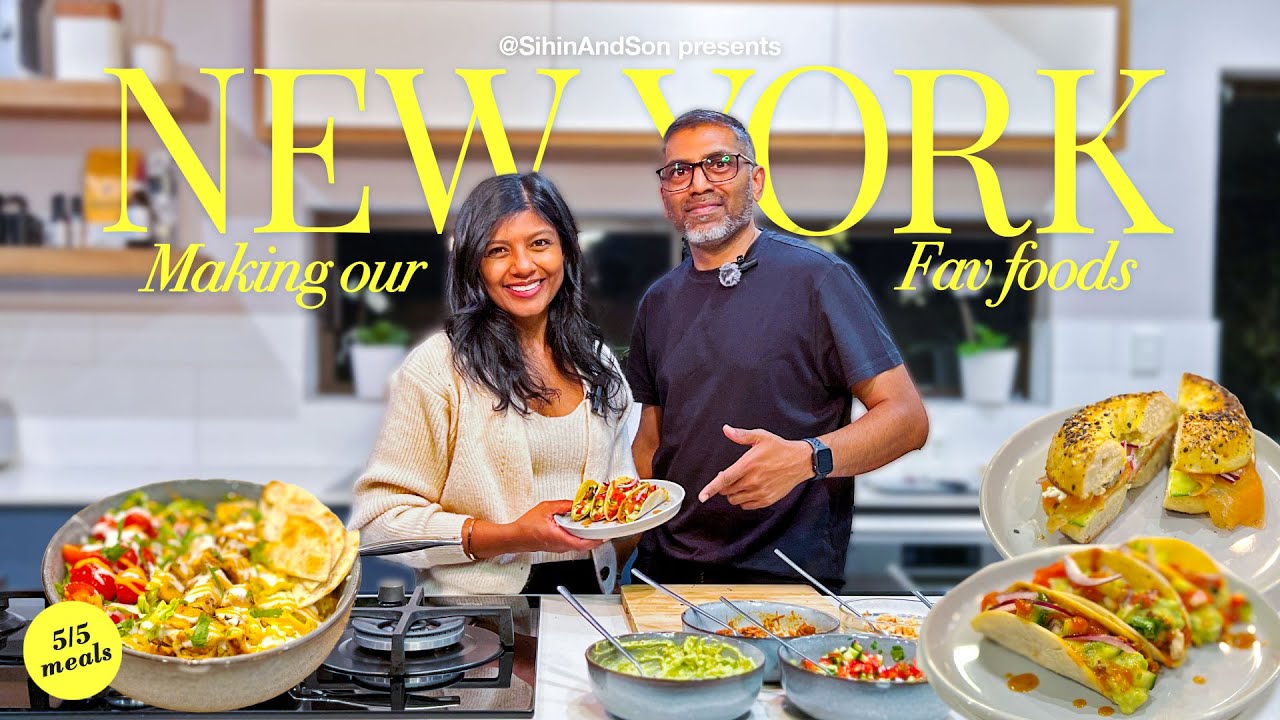 Making Our Fav NYC Foods - 5/5 Meals 🔥🔥🔥