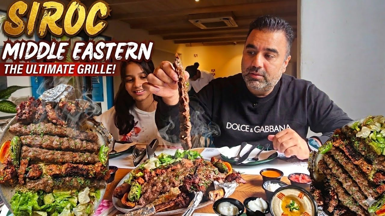 Middle Eastern food at SIROC restaurant karachi 