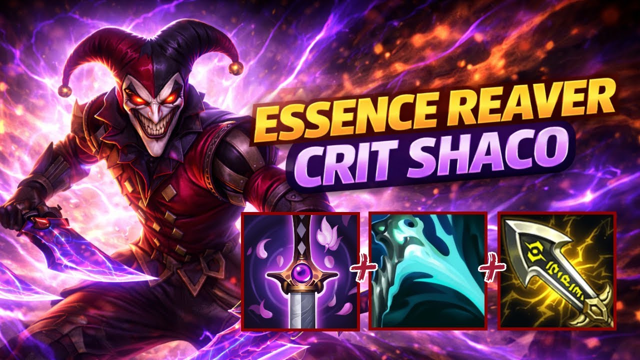 Youmuus Rush Crit Shaco - S16 Diamond Ranked [League of Legends] Full Gameplay - Infernal Shaco