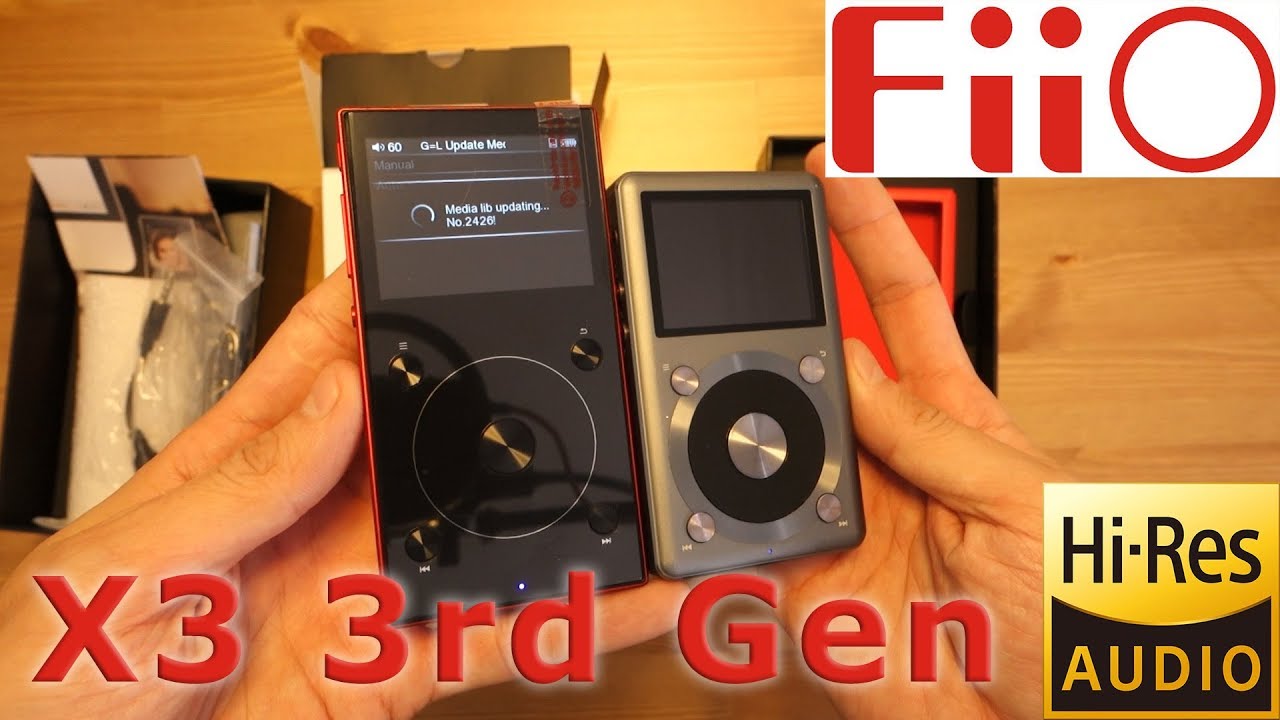 Fiio X3 Mark III 3rd generation UNBOXING