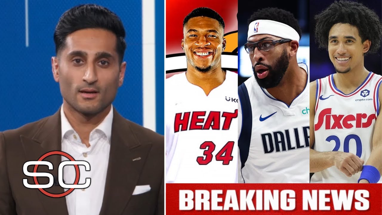 [BREAKING NEWS] Shams UPDATES more on Anthony Davis to Wizards; Giannis to Heat; McCain to Thunder