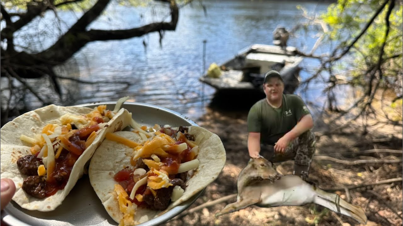 Hammock Camping and Public Land hunting **catch and cook** EASY DEER FAJITAS!