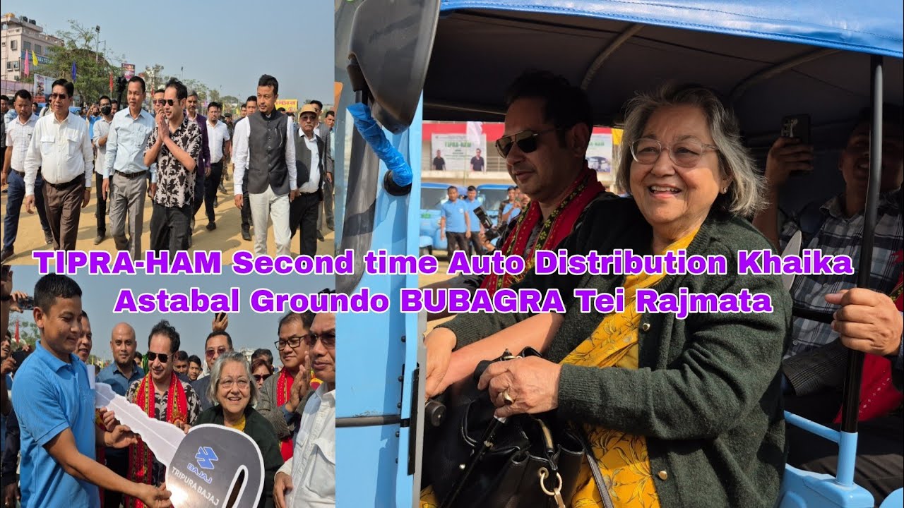 TIPRA-HAM Second time Auto Distribution Khaika Astabal Groundo BUBAGRA Tei Rajmata.
