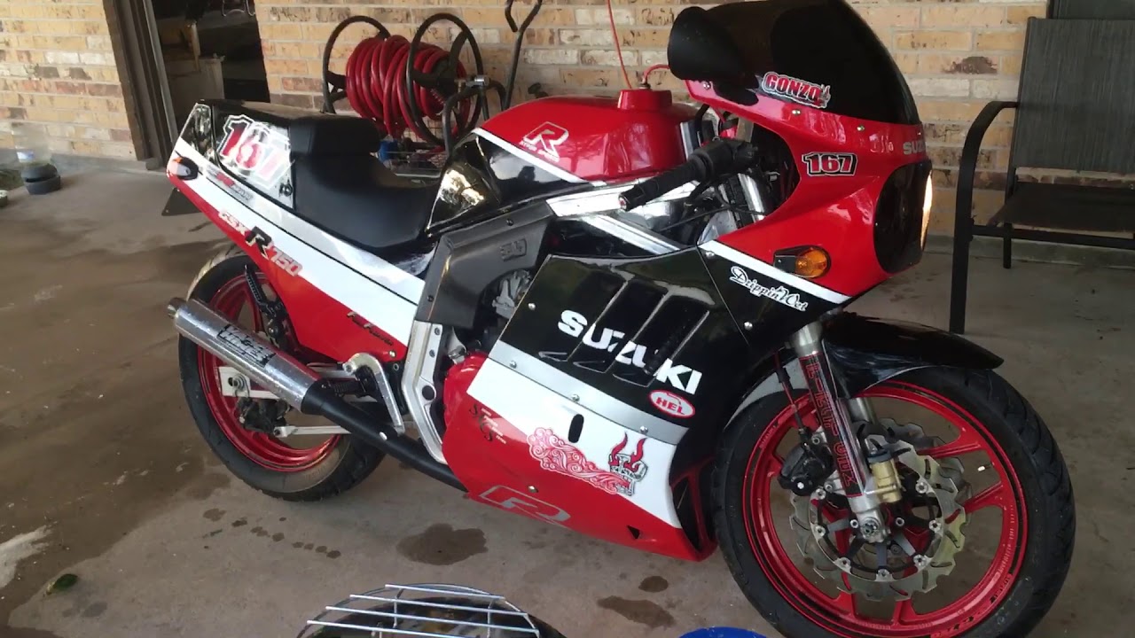 1987 Suzuki GSXR 750 restored