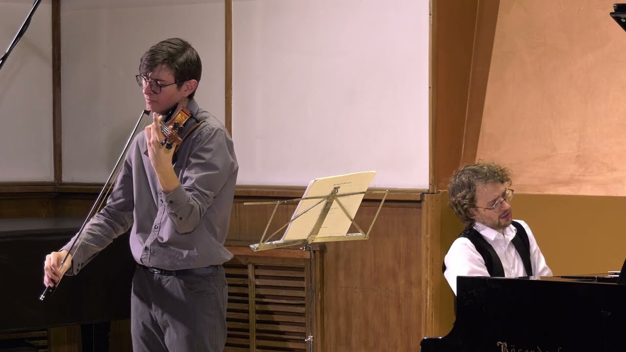 Lili Boulanger: Pi&egrave;ce (1910) - Maxim Tzekov, violin& Julian Trevelyan, piano