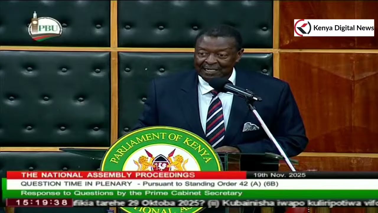 Tough as PCS Mudavadi Faces Tough Questions from MPs on Foreign and Diaspora Affairs