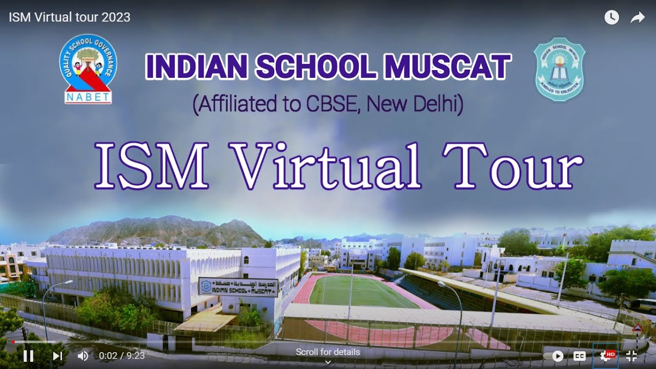 ISM Virtual tour 2023