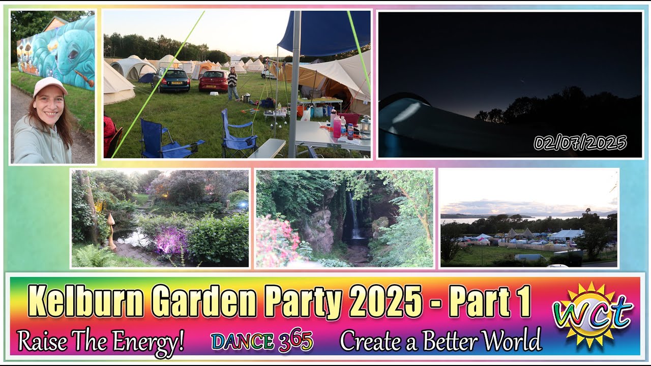 Kelburn Garden Party 2025 Part 1: Arrive & Walkabout