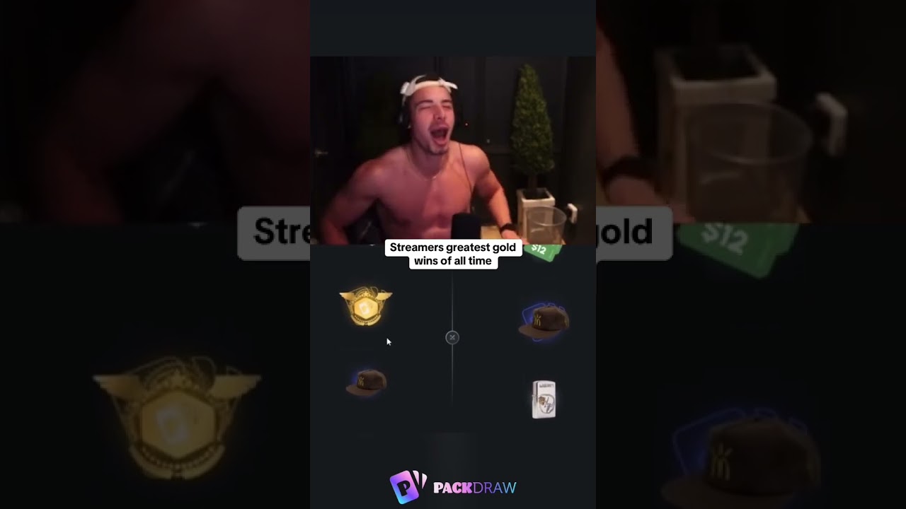 Streamers greatest gold wins of all time #epic #fyp #kick #packdraw   #funny #memes #clips #twitch