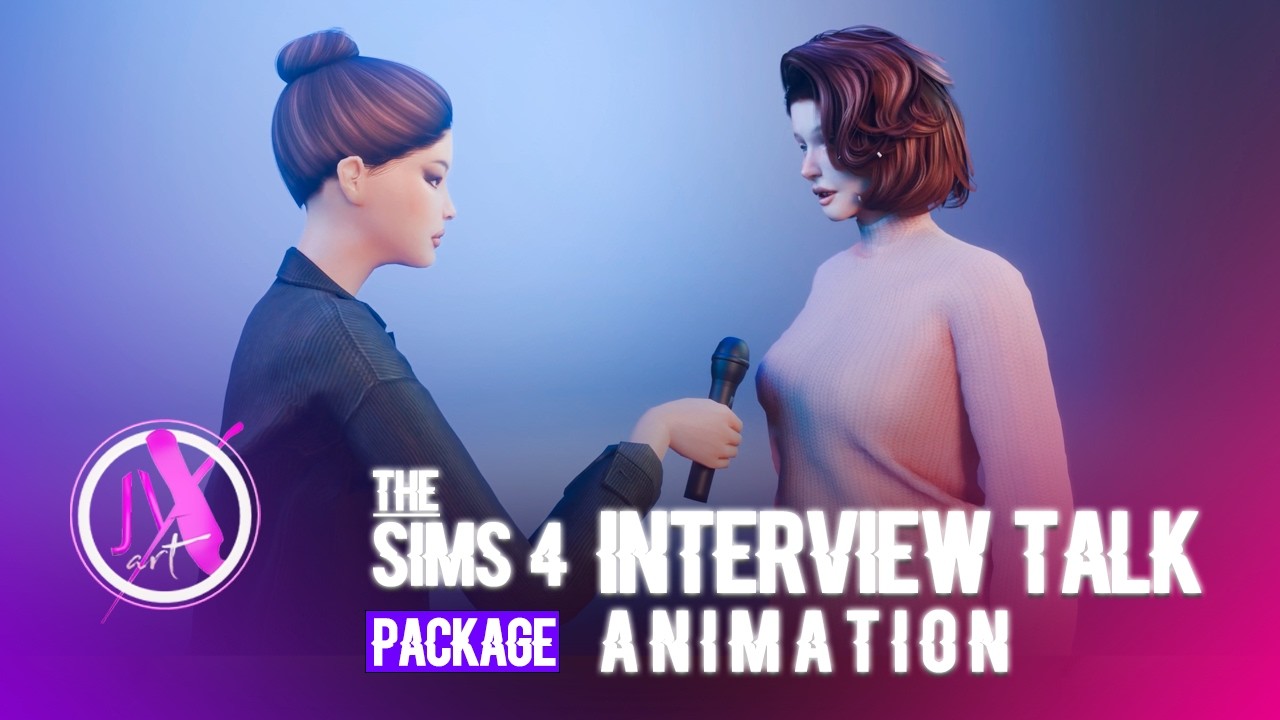 The Sims 4 - Interview Animation [Talk] | Download