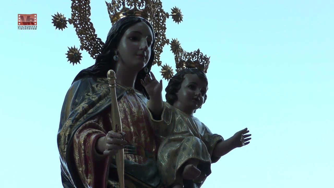 María Auxiliadora. 4K . Procesión. Ronda 2025