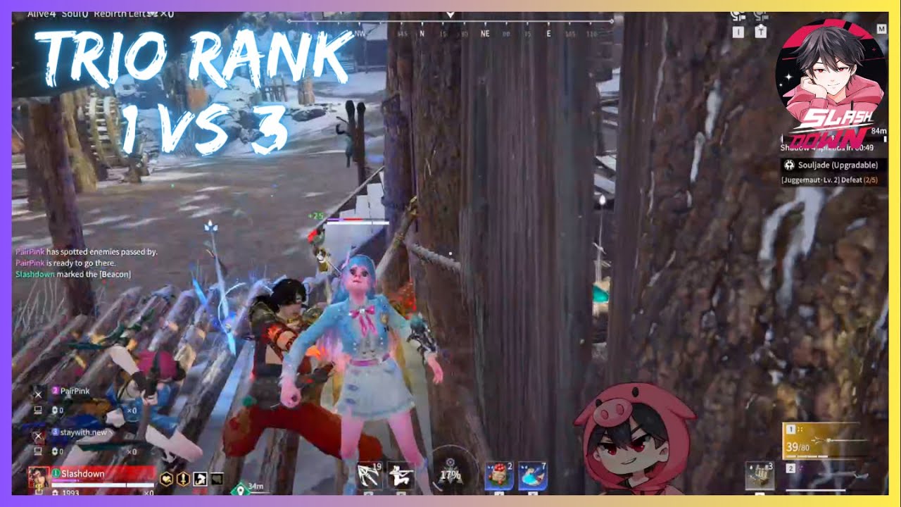 Trio Highlights 1 VS 3 Ep.2 | Naraka Bladepoint