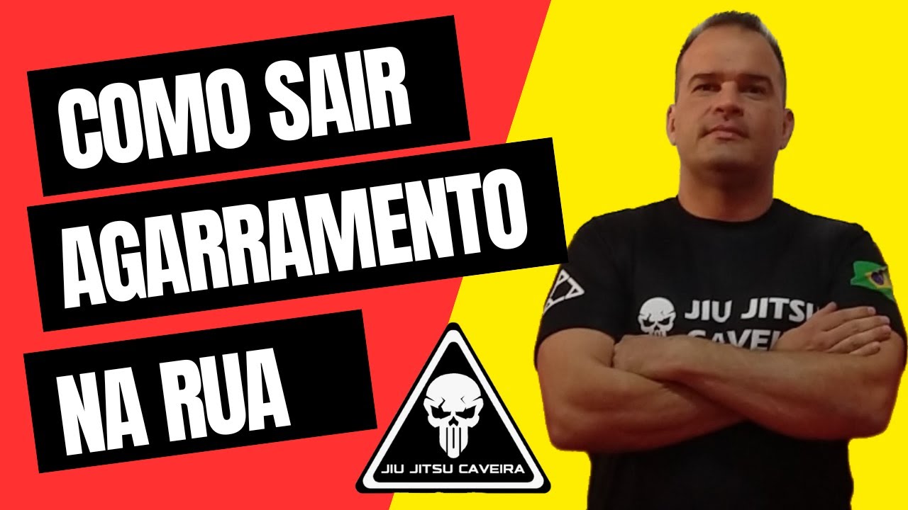 COMO SE DESVENCILHAR DE UM AGARRAMENTO? JIU JITSU CAVEIRA