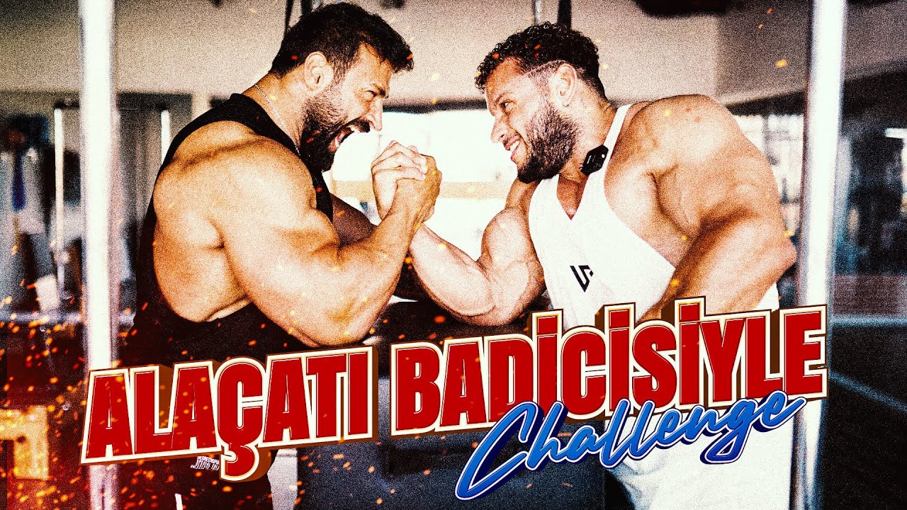 SÜRPRİZ BİLEK GÜREŞİ - @MarcusGreerFitness  - ALAÇATI VÜCUT GELİŞTİRME - CHALLENGE