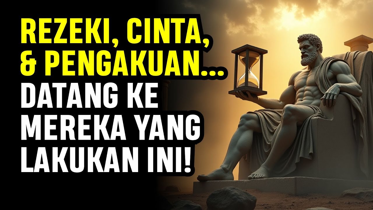 JANGAN MENGEJAR! TARIKLAH Apa Yang Menjadi MILIKMU, Datang Dengan Sendirinya | Filsafat Stoikisme