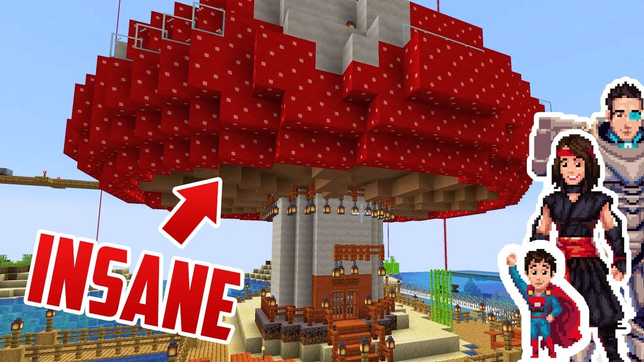 БЕЗУМНЫЕ постройки Minecraft...от детей!