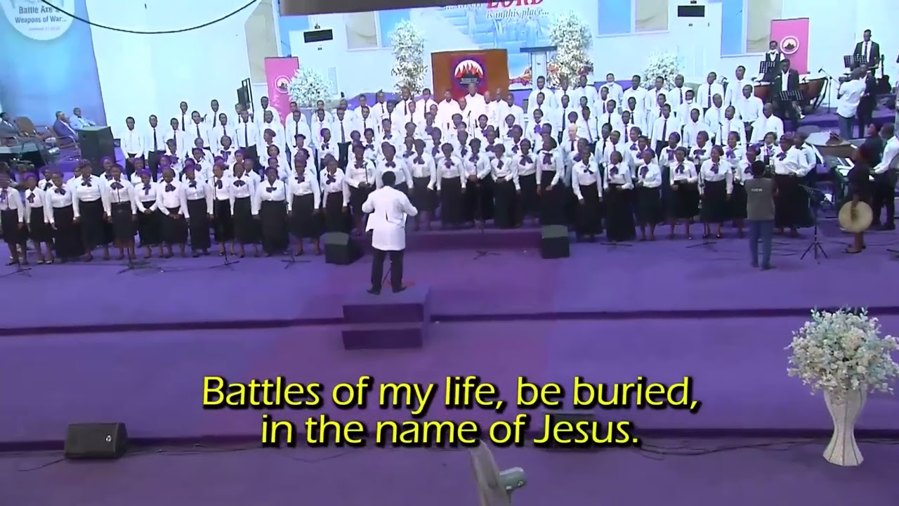 Song Title: The Battle is over. Composed by Daniel Olukoya