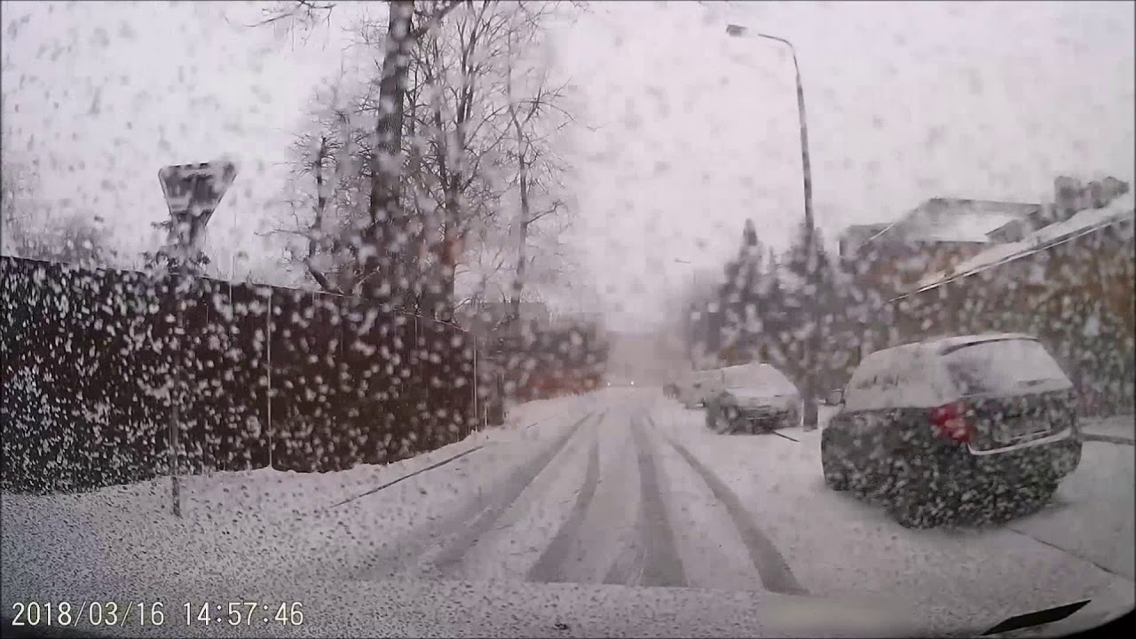BMW E39 snow fun