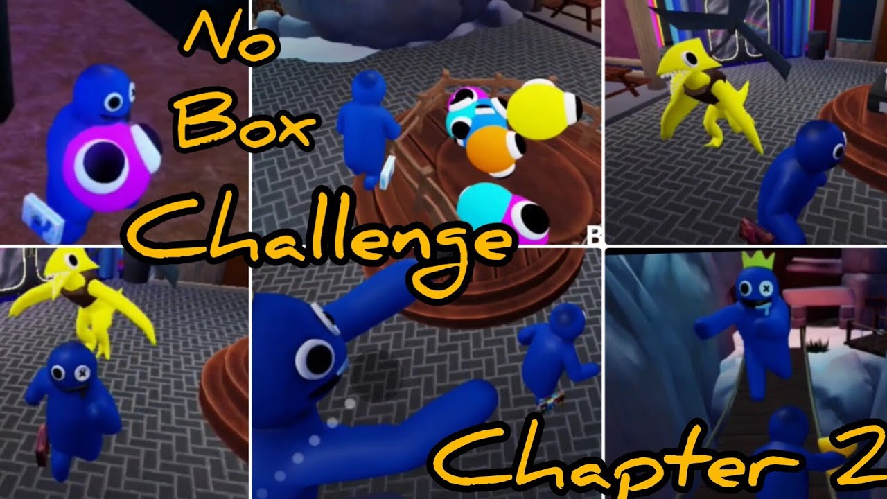 NO BOX Use  Challege Rainbow🌈 Friends Chapter 2 Solo Full Game Play 