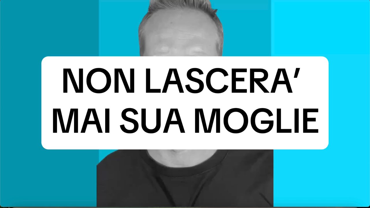 AMANTE: NON TI SCEGLIERÀ MAI.