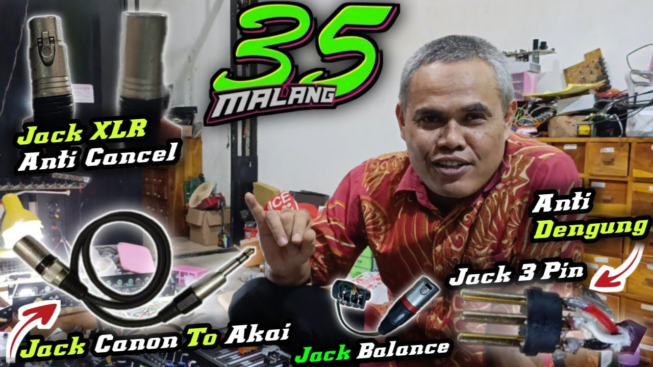 Cara Merakit kabel Jack Canon XLR 3Pin Untuk mikser,MiC Akai To Canon Male To Female Anti Kebalik