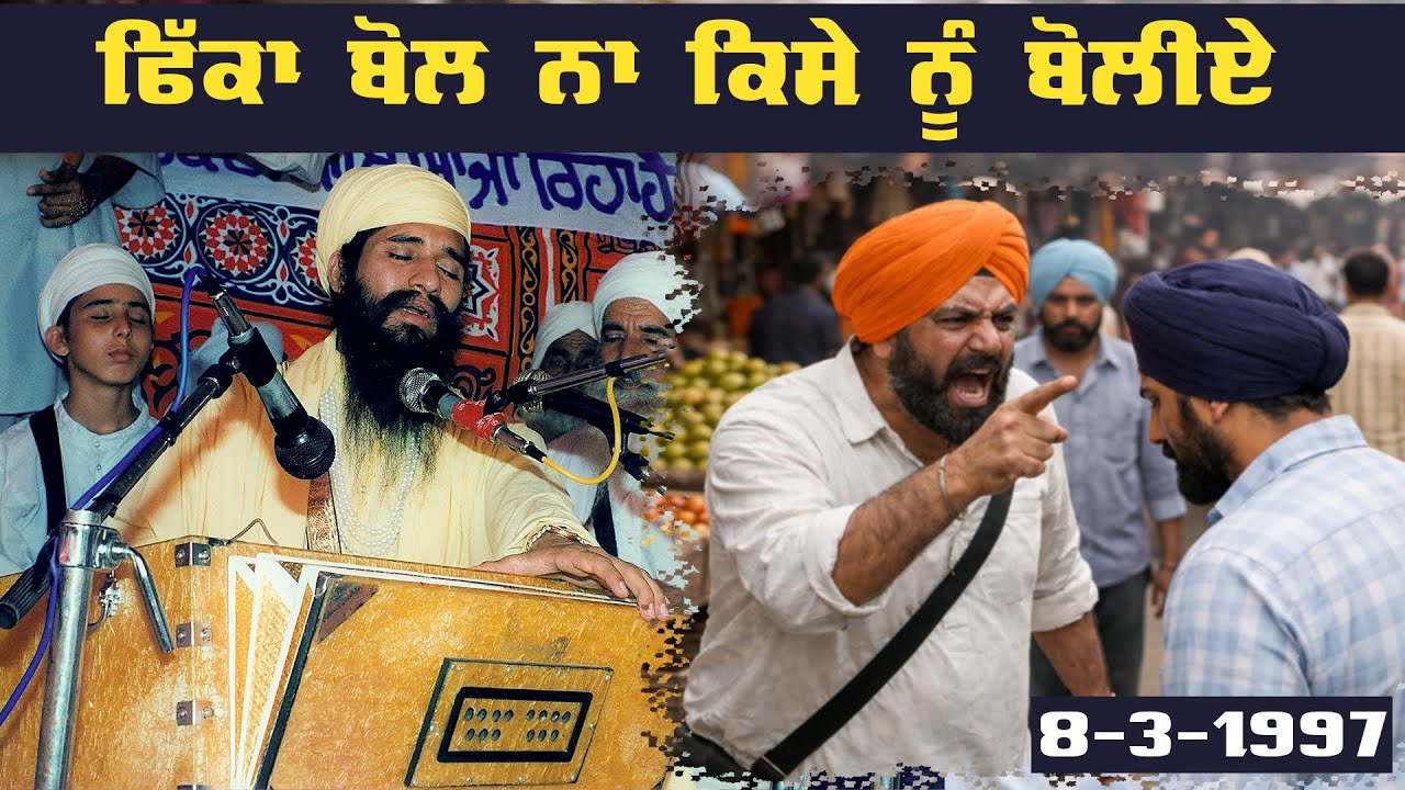 ਫਿੱਕਾ ਬੋਲ ਨਾ ਕਿਸੇ ਨੂੰ ਬੋਲੀਏ । Sant Baba Darshan Singh Ji Tapoban Dhakki Sahib